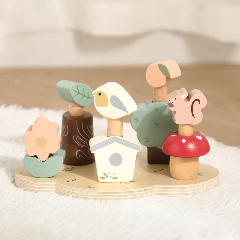 Brinquedo Madeira Jardim Montessori - Brinquedo Montessori #Product_type# - Desenvolvimento infantil