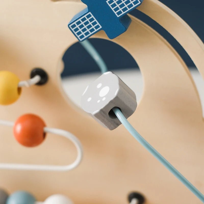 Brinquedo Montessori Planeta e Foguete - Brinquedo Montessori #Product_type# - Desenvolvimento infantil