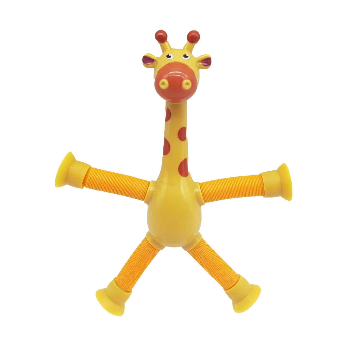 Brinquedo Girafa Estica - Kit com 4 - Smart Mini