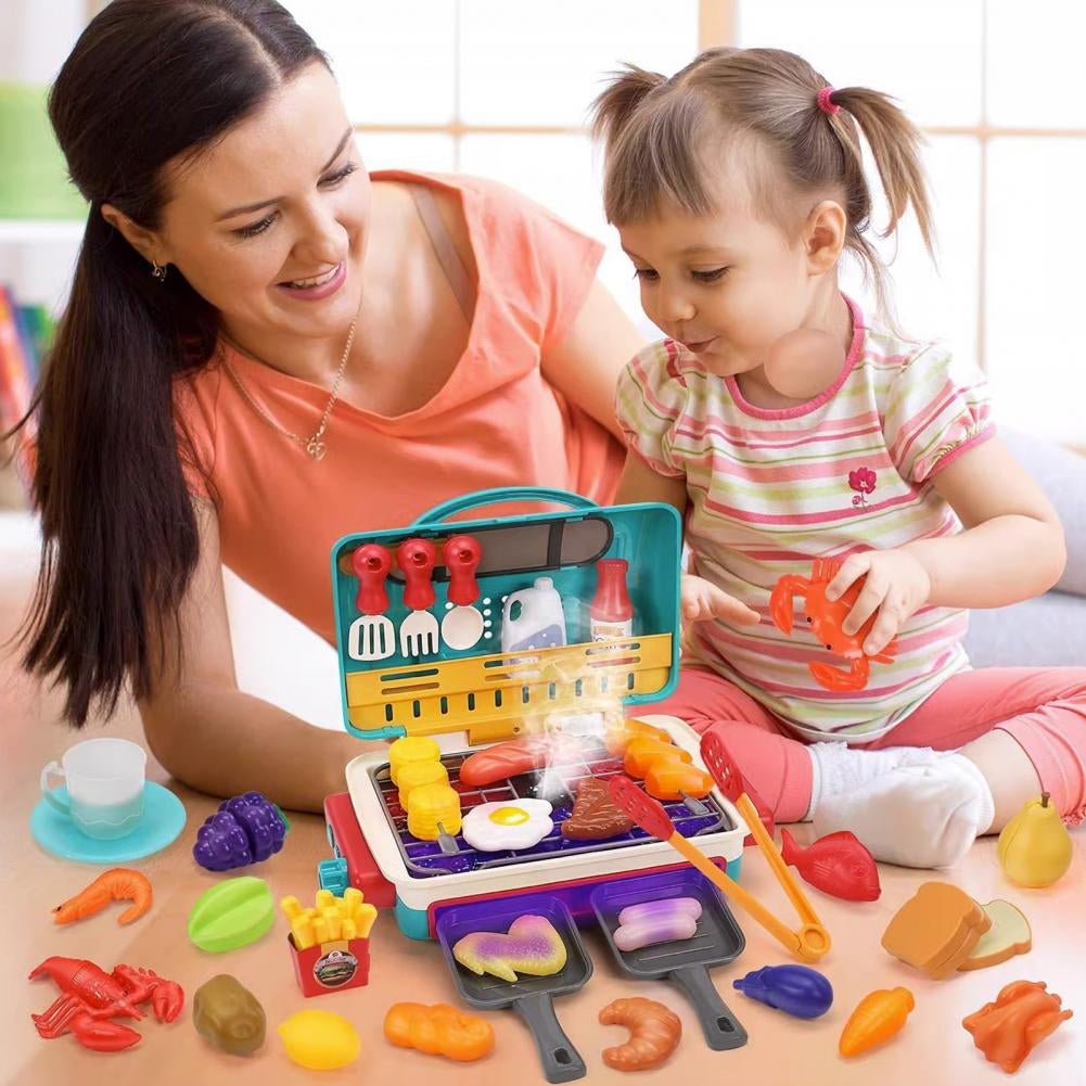 Brinquedo Churrasqueira e Acessórios - Brinquedo Montessori #Product_type# - Desenvolvimento infantil