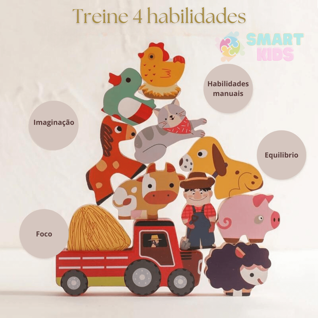 Brinquedo de Fazenda - Montessori - Brinquedo Montessori #Product_type# - Desenvolvimento infantil