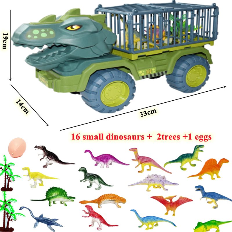 Caminhão Dinossauro Rex + Brindes - Brinquedo Montessori #Product_type# - Desenvolvimento infantil