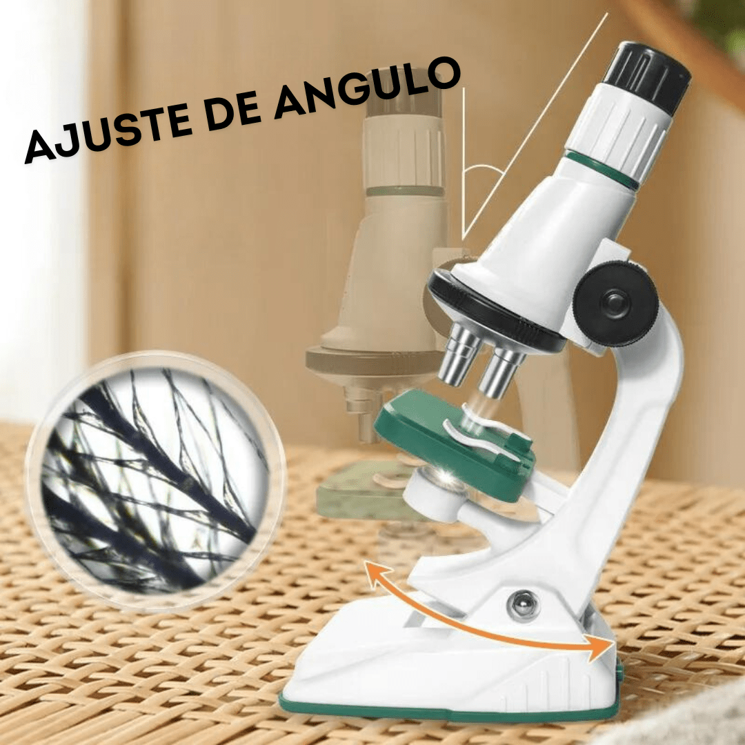 Kit de Microscópio Infantil - Brinquedo Montessori #Product_type# - Desenvolvimento infantil