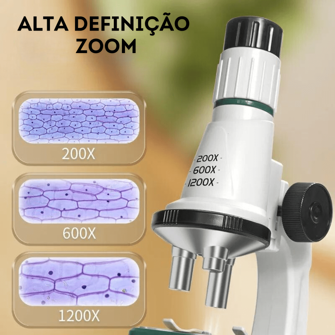 Kit de Microscópio Infantil - Brinquedo Montessori #Product_type# - Desenvolvimento infantil