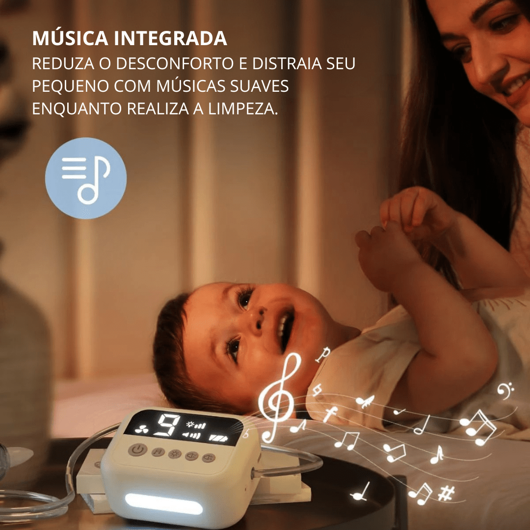 Aspirador Nasal Elétrico para Bebês - Brinquedo Montessori #Product_type# - Desenvolvimento infantil