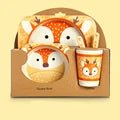 Kit Refeição de Bambu Natural - Brinquedo Montessori #Product_type# - Desenvolvimento infantil