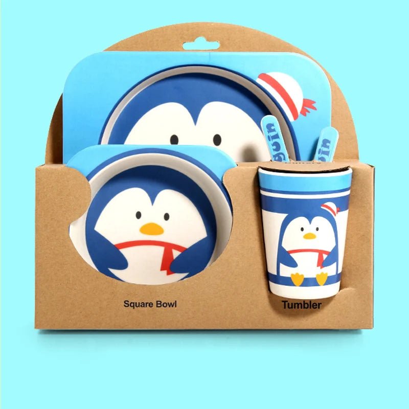 Kit Refeição de Bambu Natural - Brinquedo Montessori #Product_type# - Desenvolvimento infantil