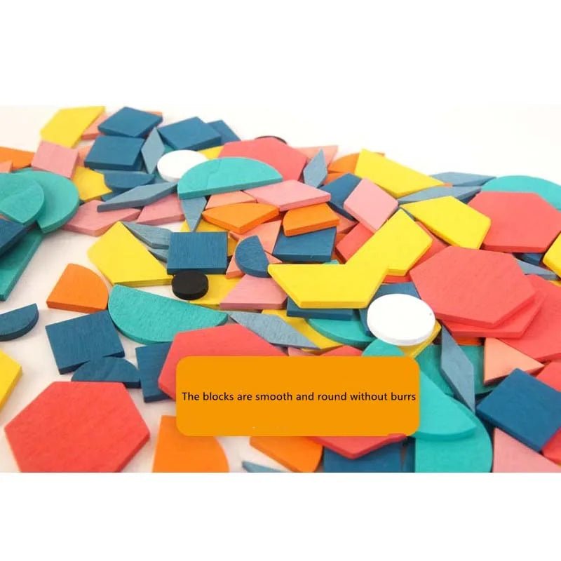 Quebra - Cabeça Montessori 3D - 180 Peças - Brinquedo Montessori #Product_type# - Desenvolvimento infantil