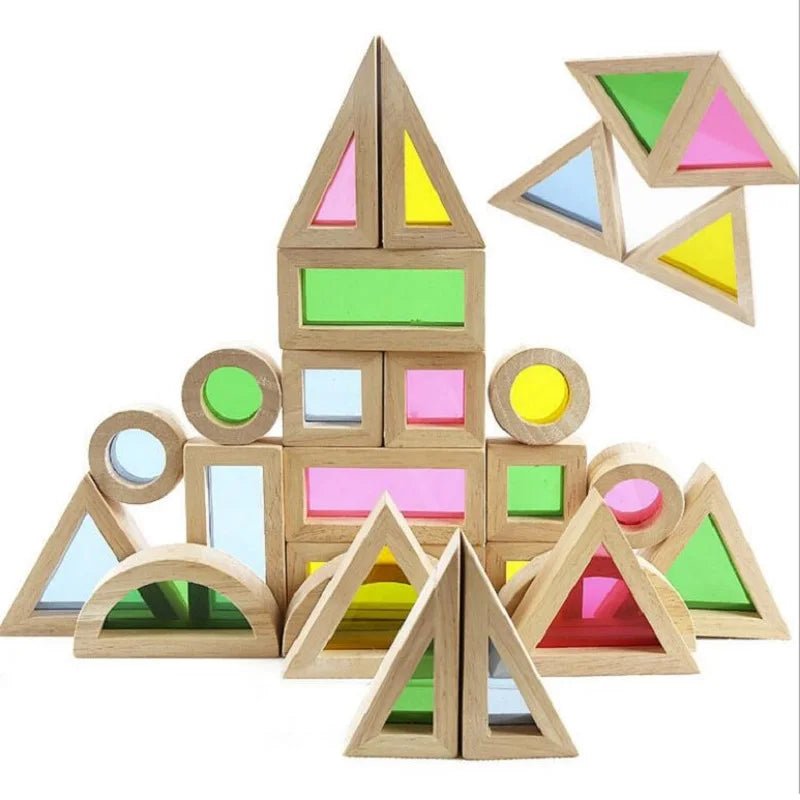 Blocos em Madeira - Brinquedo Montessori #Product_type# - Desenvolvimento infantil