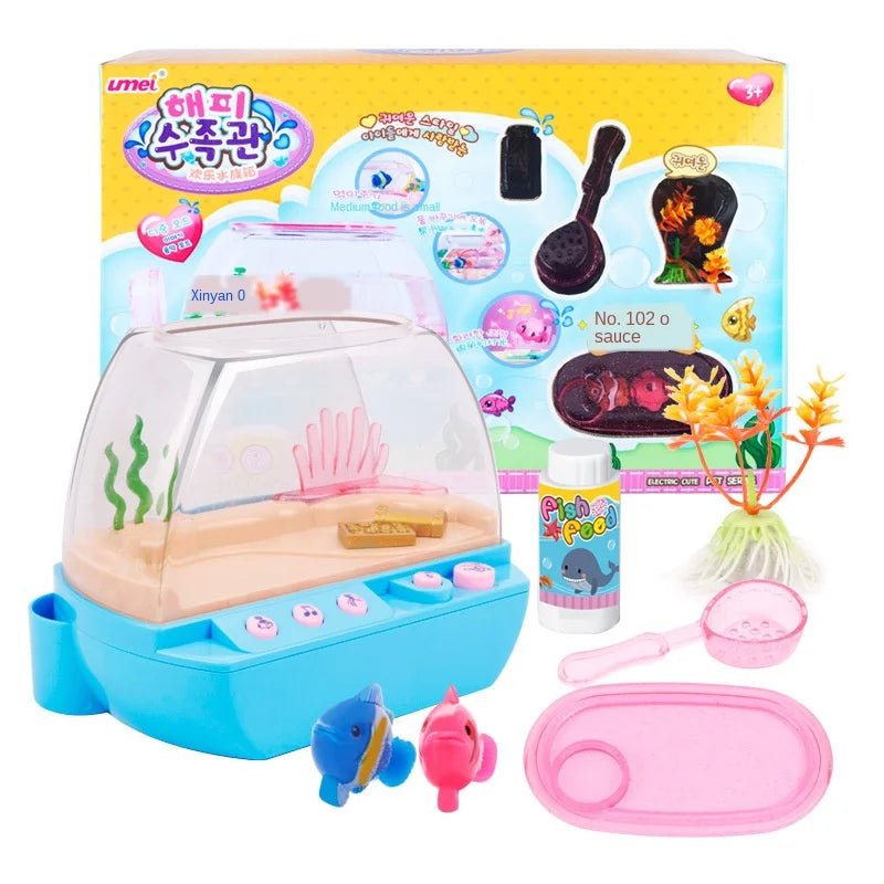 Mini Aquário Eletrônico Infantil - Brinquedo Montessori #Product_type# - Desenvolvimento infantil