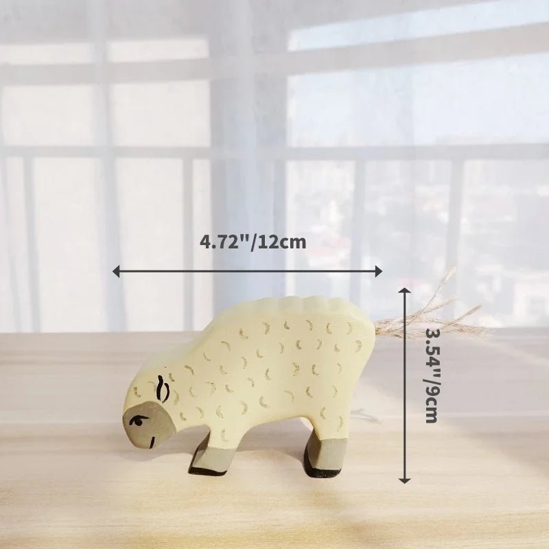 Animais Artesanais de Madeira - Brinquedo Montessori #Product_type# - Desenvolvimento infantil