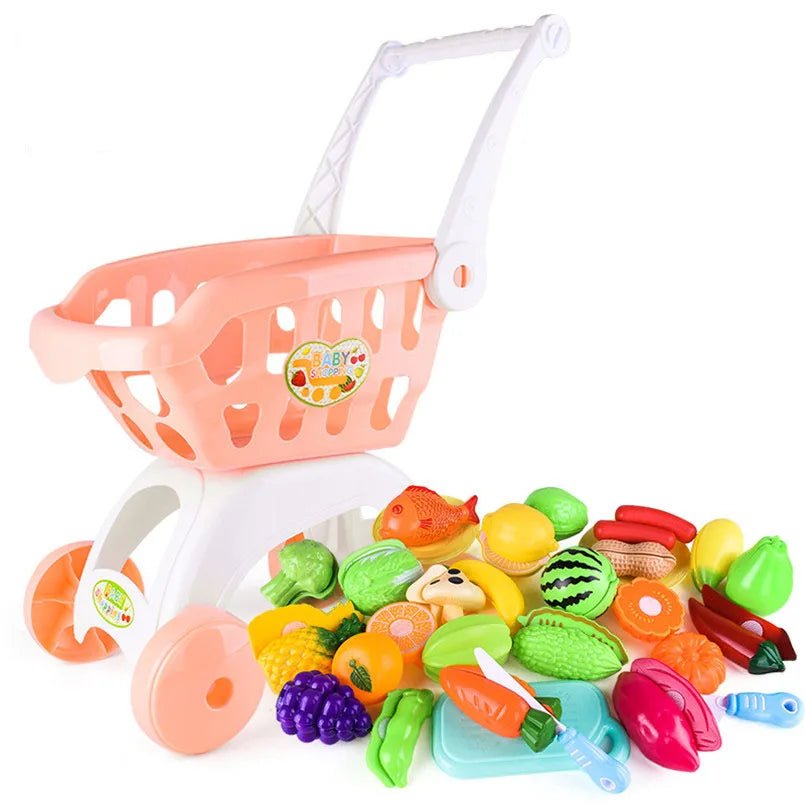 Carrinho de Compras Infantil - Brinquedo Montessori #Product_type# - Desenvolvimento infantil