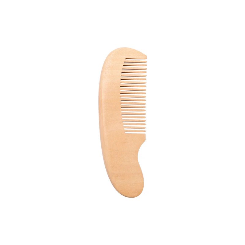 Kit Baby Escova e Pente de Madeira Natural - Brinquedo Montessori #Product_type# - Desenvolvimento infantil