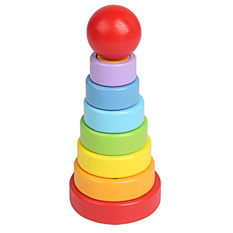 Torre de Encaixe Montessori - Brinquedo Montessori #Product_type# - Desenvolvimento infantil