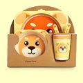 Kit Refeição de Bambu Natural - Brinquedo Montessori #Product_type# - Desenvolvimento infantil