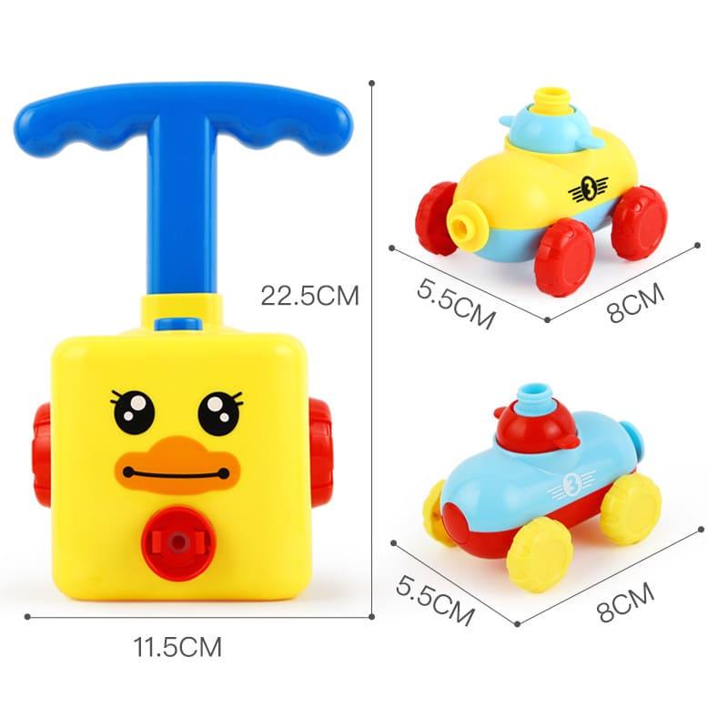 Brinquedo Lançador de Bexigas e Balões + 18 Bexigas de Brinde - Brinquedo Montessori #Product_type# - Desenvolvimento infantil