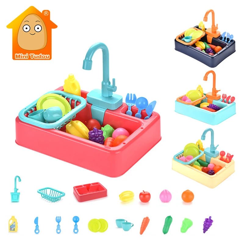 Kit de Pia de Cozinha - Brinquedo Montessori #Product_type# - Desenvolvimento infantil