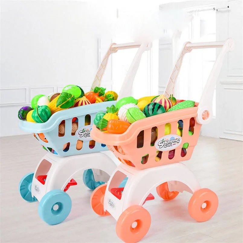 Carrinho de Compras Infantil - Brinquedo Montessori #Product_type# - Desenvolvimento infantil