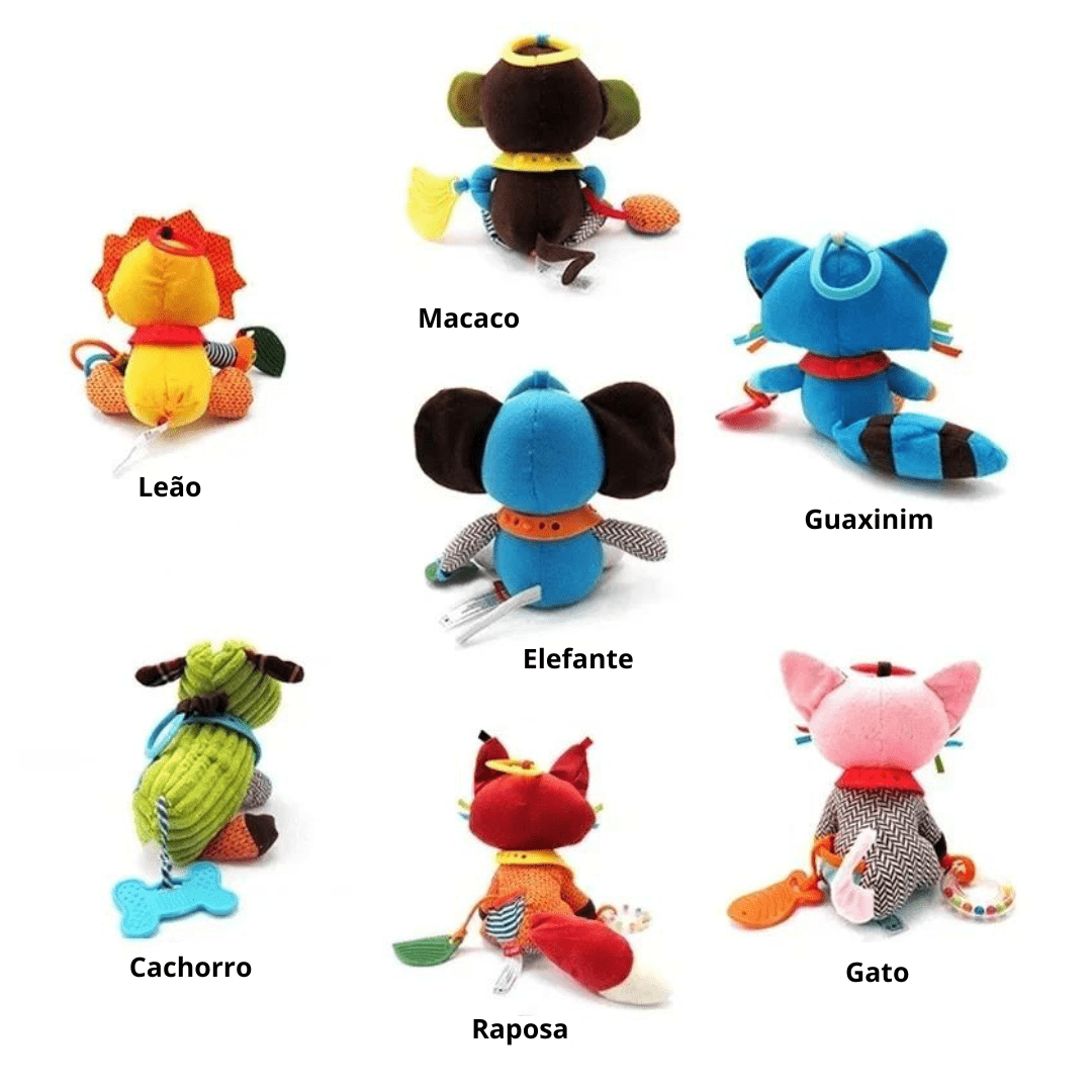 Mordedor Sensorial para Bebês - Brinquedo Montessori #Product_type# - Desenvolvimento infantil