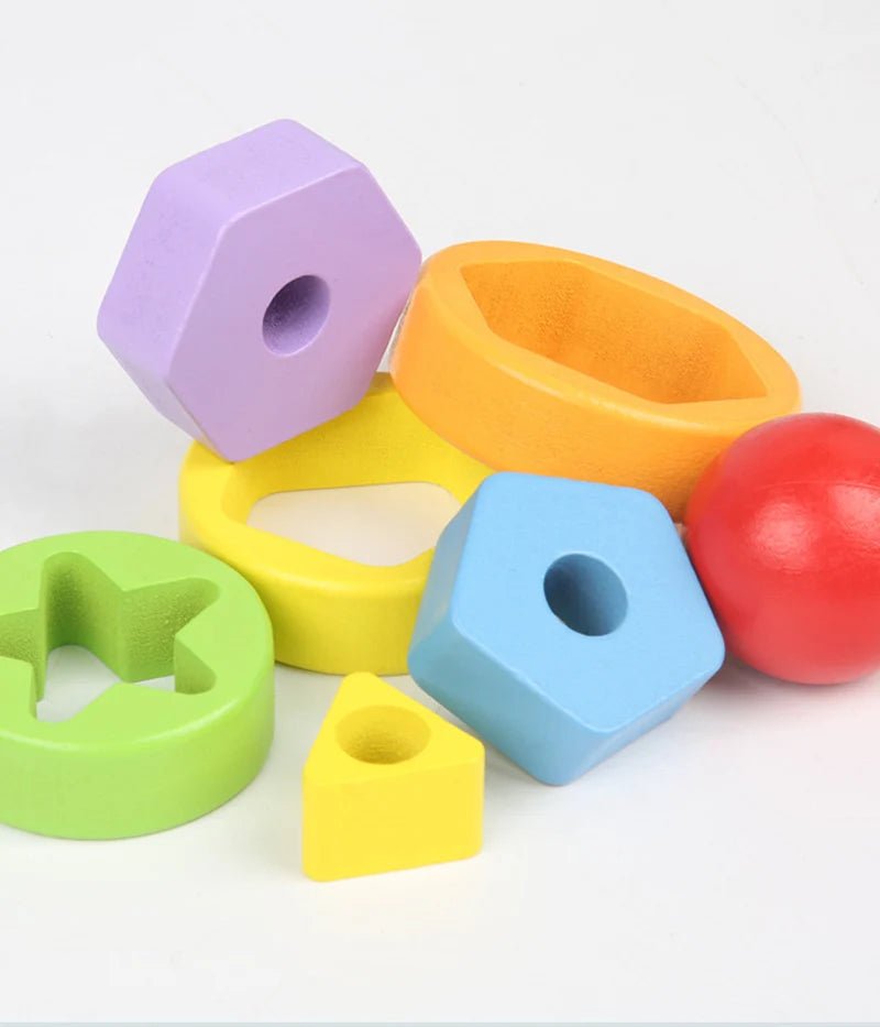 Torre de Encaixe Montessori - Brinquedo Montessori #Product_type# - Desenvolvimento infantil