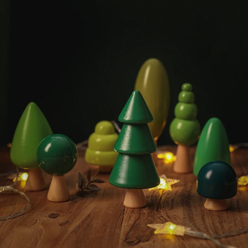 Blocos em Madeira - Arvore - Brinquedo Montessori #Product_type# - Desenvolvimento infantil
