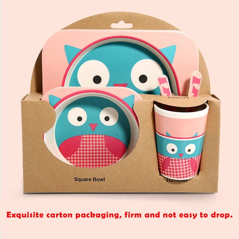 Kit Refeição de Bambu Natural - Brinquedo Montessori #Product_type# - Desenvolvimento infantil