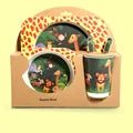 Kit Refeição de Bambu Natural - Brinquedo Montessori #Product_type# - Desenvolvimento infantil