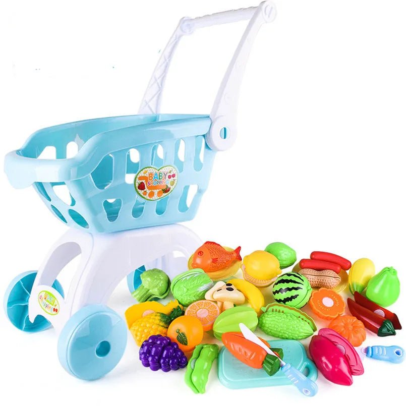 Carrinho de Compras Infantil - Brinquedo Montessori #Product_type# - Desenvolvimento infantil