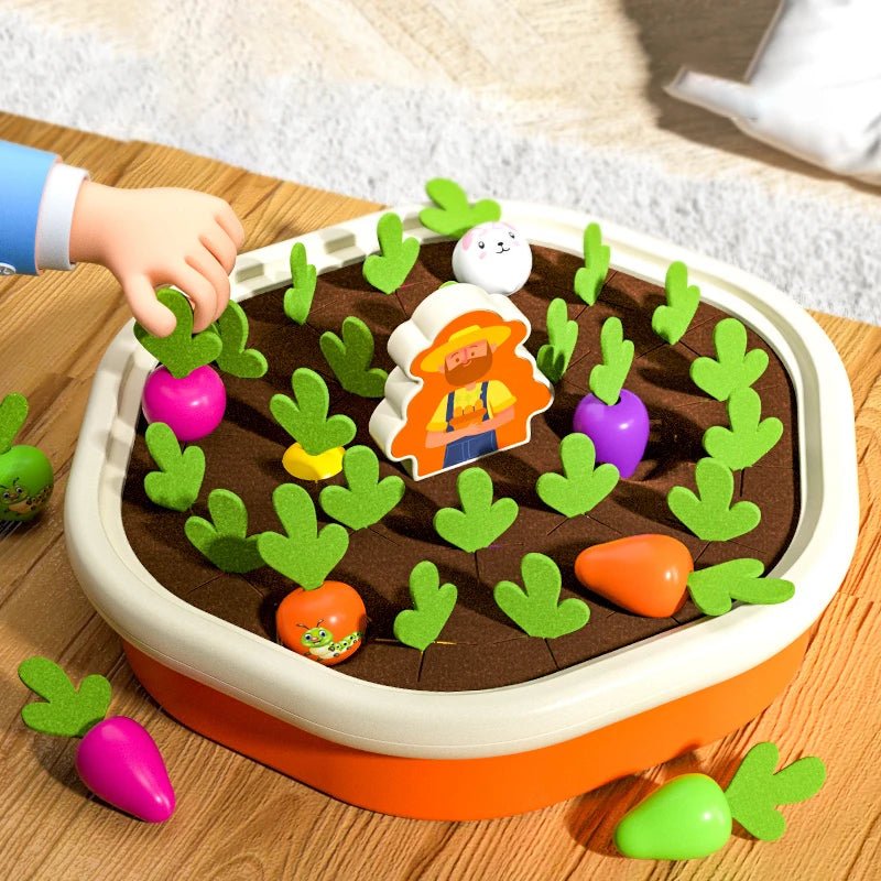 Jogo Montessori de Colheita - Brinquedo Montessori #Product_type# - Desenvolvimento infantil