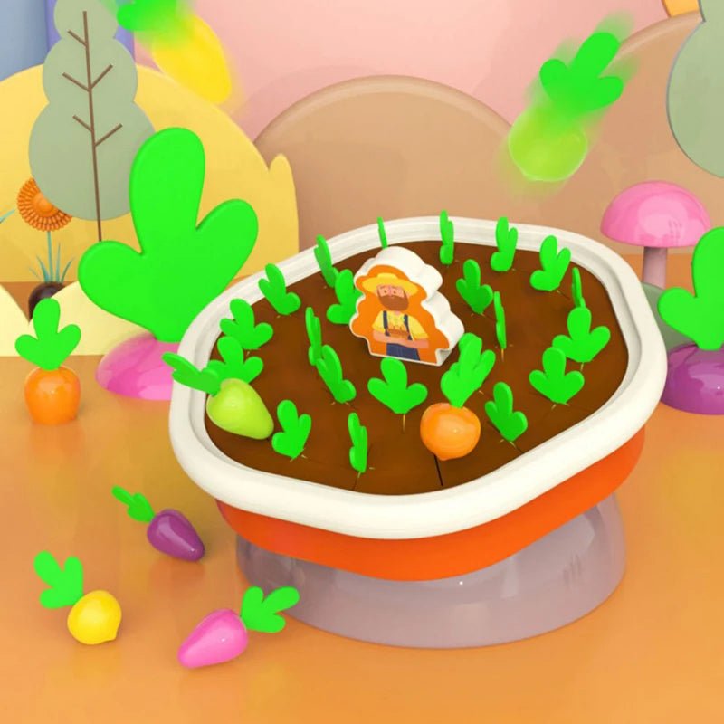 Jogo Montessori de Colheita - Brinquedo Montessori #Product_type# - Desenvolvimento infantil