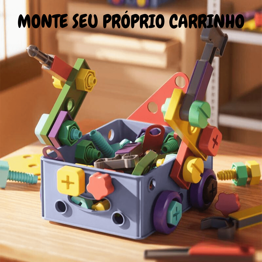 Kit Montagem Criativa - Brinquedo Montessori #Product_type# - Desenvolvimento infantil