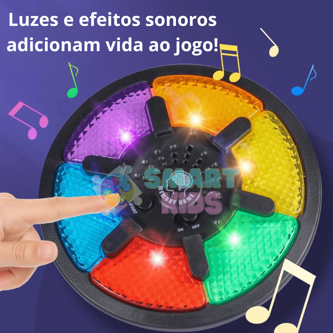 Jogo Eletrônico de Memória - Brinquedo Montessori #Product_type# - Desenvolvimento infantil