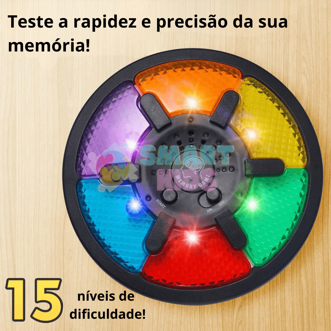 Jogo Eletrônico de Memória - Brinquedo Montessori #Product_type# - Desenvolvimento infantil