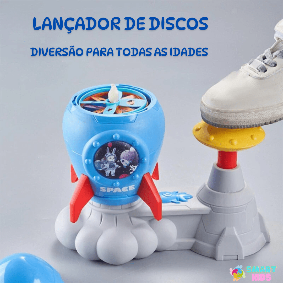Foguete Lançador de Disco - Brinquedo Montessori #Product_type# - Desenvolvimento infantil