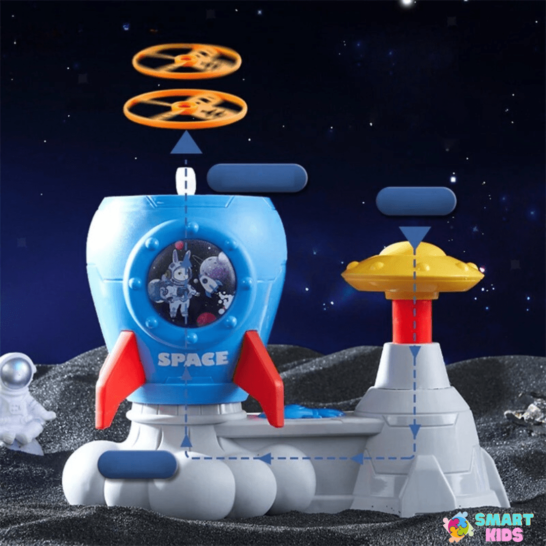 Foguete Lançador de Disco - Brinquedo Montessori #Product_type# - Desenvolvimento infantil