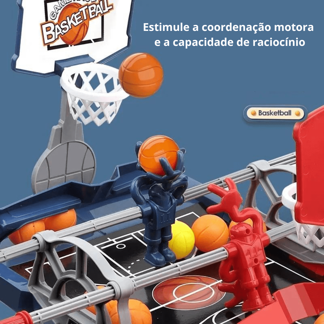 Basquete de Mesa - Fingertip®️ - Brinquedo Montessori #Product_type# - Desenvolvimento infantil