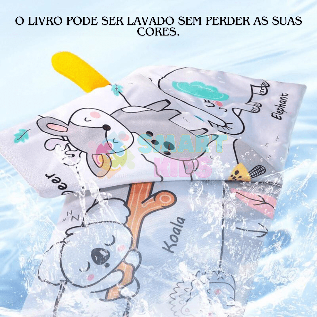 Livro de Pano do Bebê - Brinquedo Montessori #Product_type# - Desenvolvimento infantil