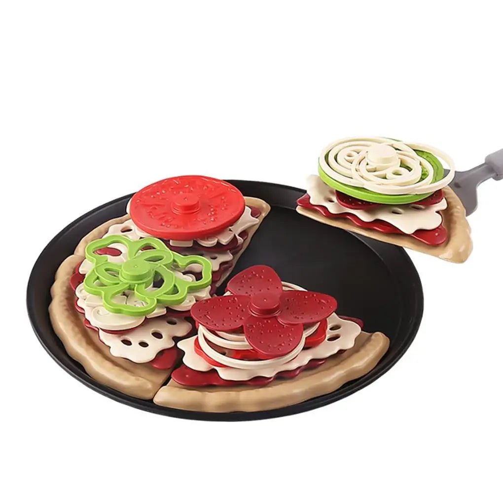 Kit Pizza de Brinquedo - Lançamento - Brinquedo Montessori #Product_type# - Desenvolvimento infantil