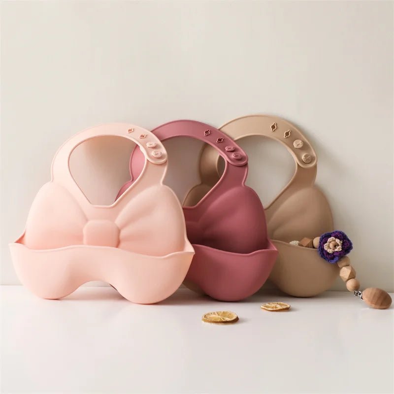 Babador de Silicone Laço - Brinquedo Montessori #Product_type# - Desenvolvimento infantil