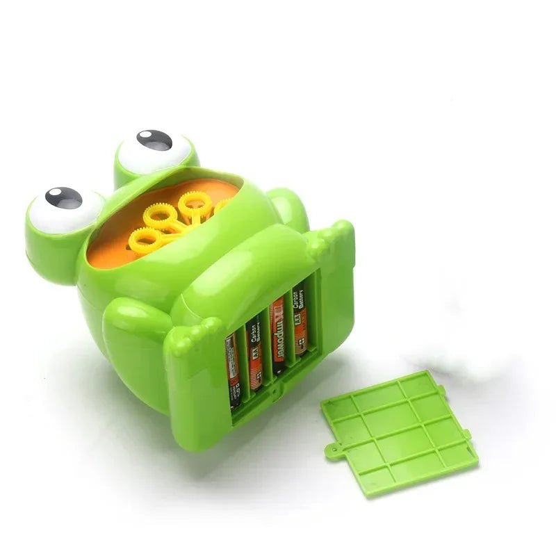 Máquina de Bolhas Automática - Sapo - Brinquedo Montessori #Product_type# - Desenvolvimento infantil