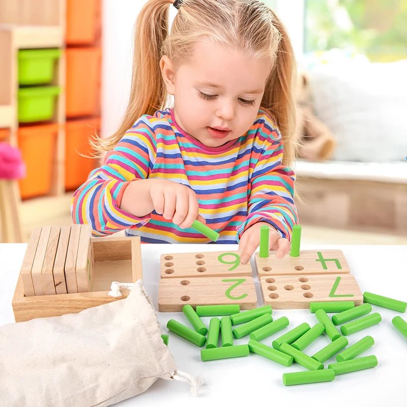 Brinquedo Educativo - Matemática - Brinquedo Montessori #Product_type# - Desenvolvimento infantil