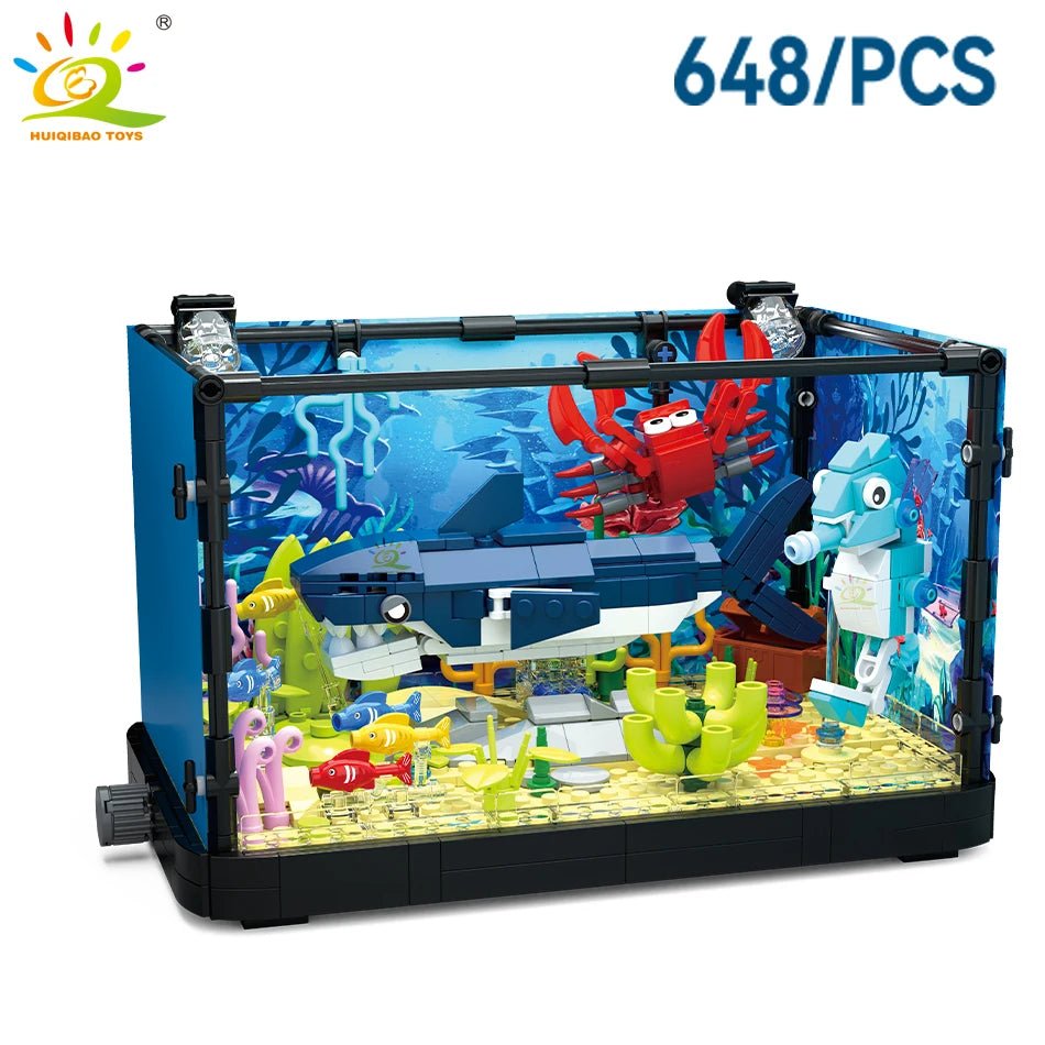 Blocos de Construção Aquarium - Brinquedo Montessori #Product_type# - Desenvolvimento infantil