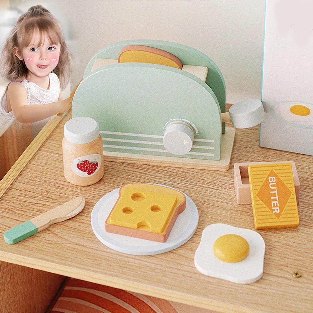Brinquedo Torradeira Madeira - Brinquedo Montessori #Product_type# - Desenvolvimento infantil