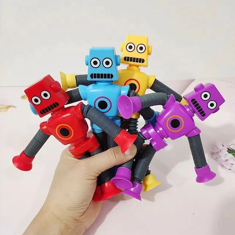 Robô Pop - Kit com 4 - Brinquedo Montessori #Product_type# - Desenvolvimento infantil
