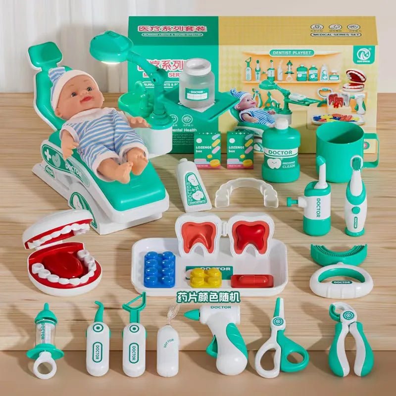 Kit Dentista Infantil - Brinquedo Montessori #Product_type# - Desenvolvimento infantil
