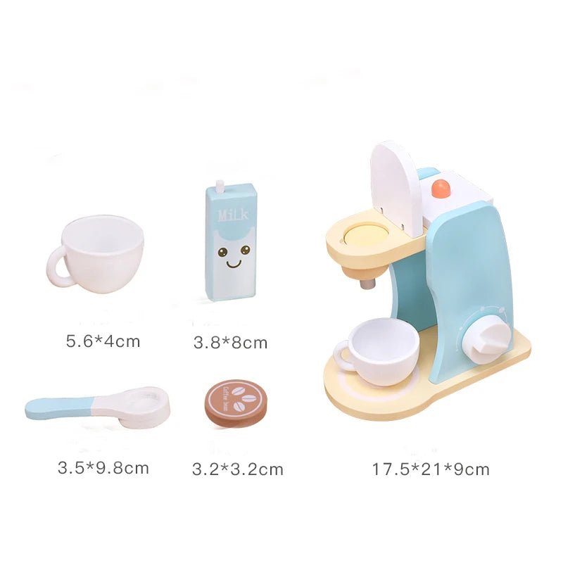 Cafeteira em Madeira - Brinquedo Montessori #Product_type# - Desenvolvimento infantil