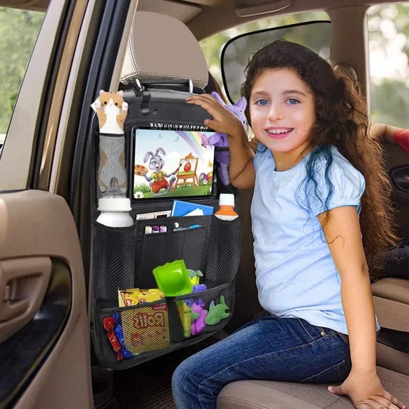Organizador de Banco Traseiro de Carro - Brinquedo Montessori #Product_type# - Desenvolvimento infantil