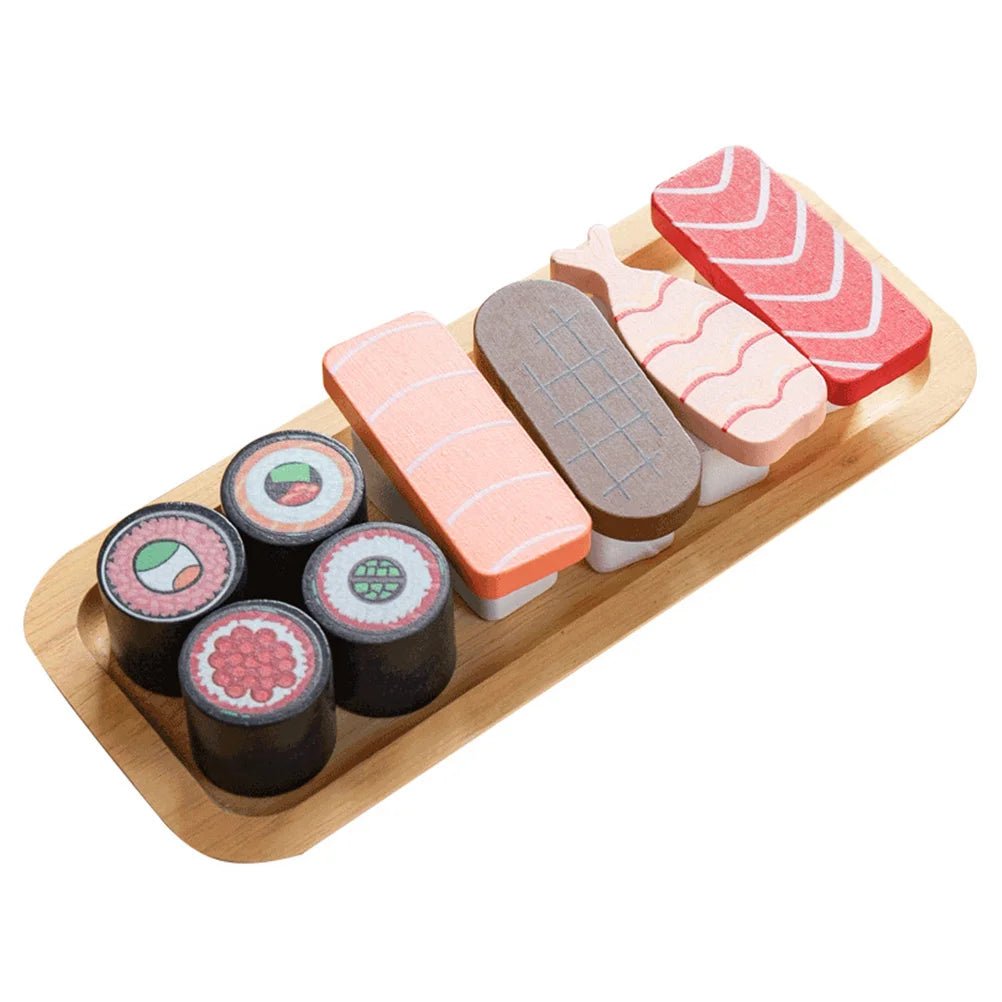 Kit Cozinha Montessori - Sushi - Brinquedo Montessori #Product_type# - Desenvolvimento infantil