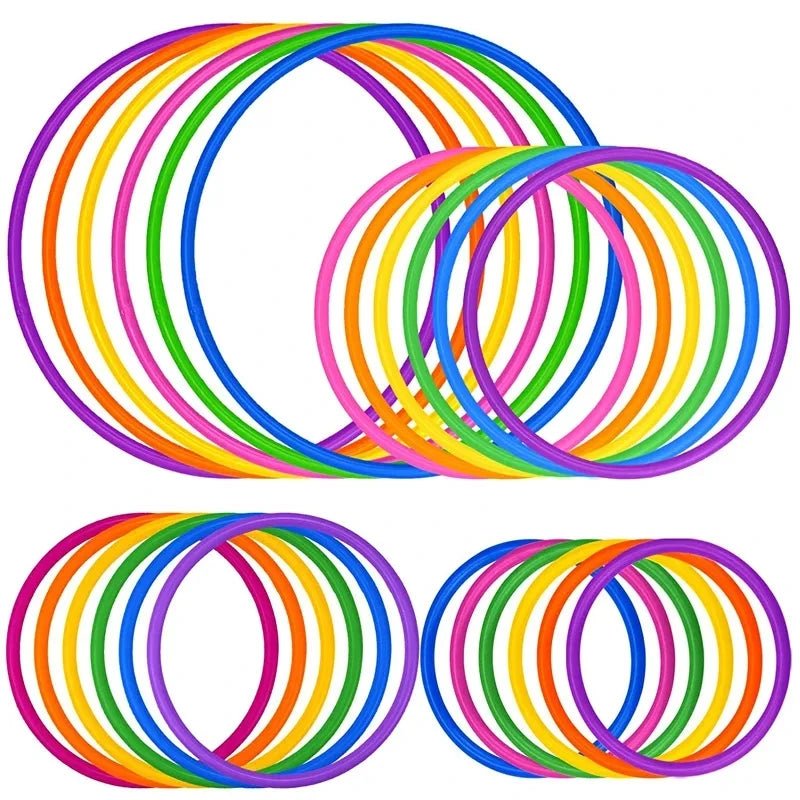 Conjunto de 10 Anéis para Jogos - Brinquedo Educativo e Exercício - Brinquedo Montessori #Product_type# - Desenvolvimento infantil
