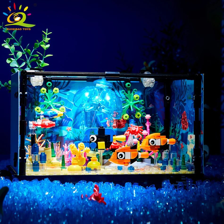 Blocos de Construção Aquarium - Brinquedo Montessori #Product_type# - Desenvolvimento infantil